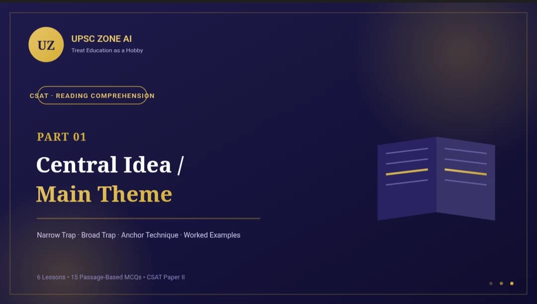 Central Idea 