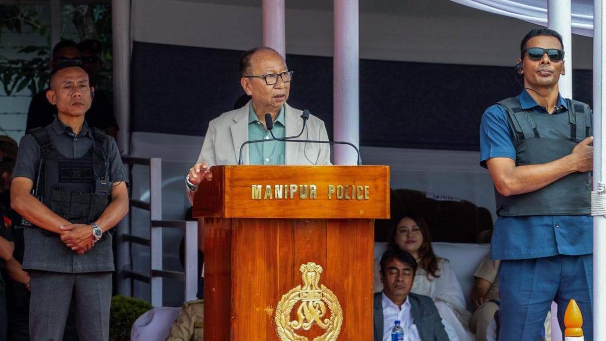 Manipur Chief Minister Inspects SoO Camp as Security Forces Intensify Disarmament Push