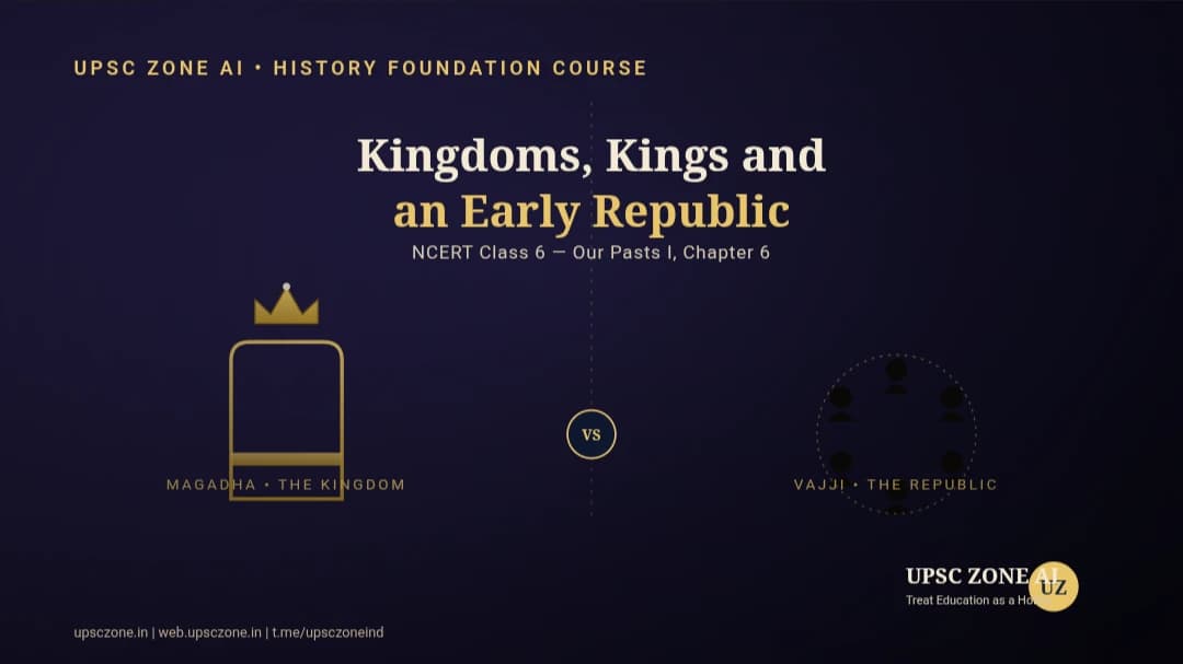 Kingdoms, Kings and an Early Republic