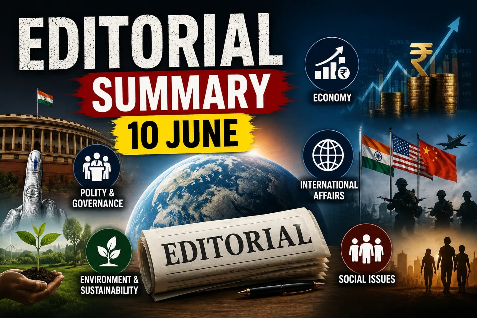 Summary of 10 June 2026 Editorials